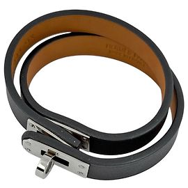 Hermès Bracciale Hermes Kelly Double Tour Nero