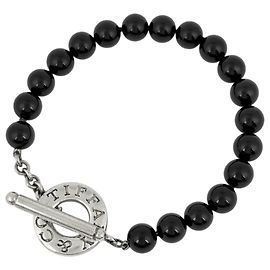 Autre Marque Pulsera de dijes Tiffany & Co. Negro Plata
