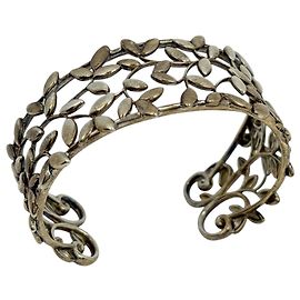 Autre Marque Bracciale rigido Olive Leaf Tiffany & Co. Argento