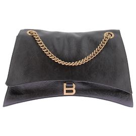 Balenciaga Borsa hourglass in pelle Nero