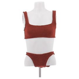 Autre Marque Bikini color cobre Roja