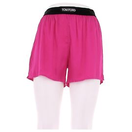 Tom Ford Short fuchsia en soie Rose