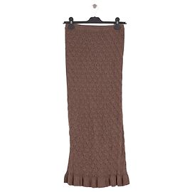 Rouje Brown Long Skirt Viscose Brown