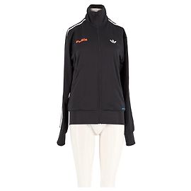 Adidas Weste schwarz gerade geschnitten Schwarz
