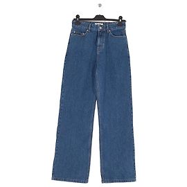 Jean Balzac Paris en coton bleu coupe ample Bleu