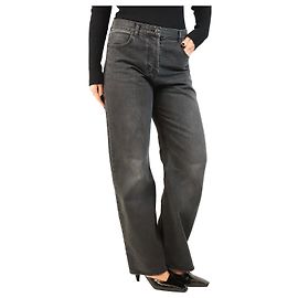 The row Vaqueros anchos en negro lavado - size UK 8 Negro