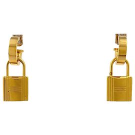 Hermès Orecchini a cerchio Hermes O'Kelly Gold D'oro
