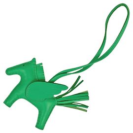 Hermès Hermes Rodeo Pegasus PM Bag Charm Strap Verde
