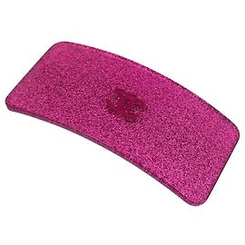 Pasador Chanel de plástico rosa Rosa