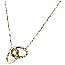 Autre Marque Colar com Pendente Double Loop em Ouro Amarelo Tiffany & Co. Outro