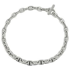 Hermès Collana Hermes Chaine d'Ancre MM Argento