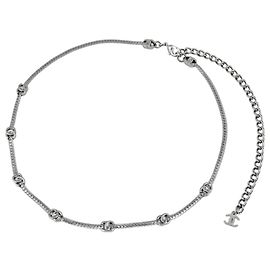 Chanel Halskette versilbert Silber