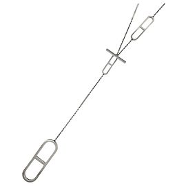 Hermès Collana Hermes HERMES Ever Chaine d'Ancre Sterling Silver 925 Argento