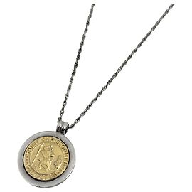 Autre Marque Collar Medalla St. Christopher Tiffany & Co. Plata