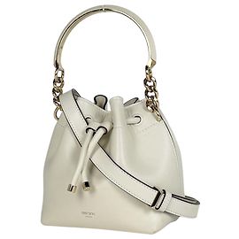 Jimmy Choo Handtasche aus weißem Leder Weiß