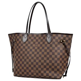 Bolso Tote Louis Vuitton Neverfull MM Castaño