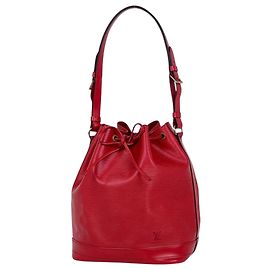 Bolso de hombro Louis Vuitton Noe Roja
