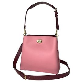 Bolso Bucket Coach Willow Rosa