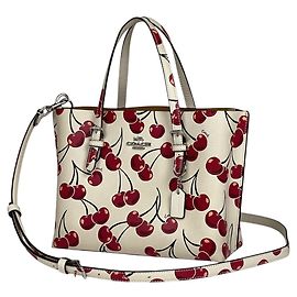 Bolsa 2-Way Coach Molly em couro branco Branco