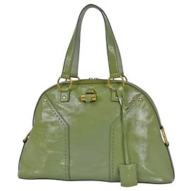 Bolsa Yves Saint Laurent Muse Verde