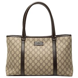 Sac cabas Gucci Beige GG Supreme Joy Beige