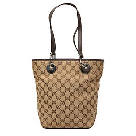 Gucci Beige GG Canvas Eclipse Tote Beige