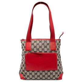 Sac Tote Gucci en toile GG beige Beige