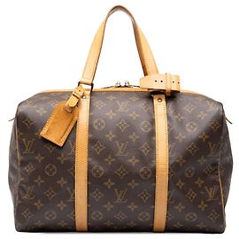 Louis Vuitton Brown Monogram Sac Souple 35 Marrom