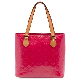 Louis Vuitton Pink Monogram Vernis Houston Pink