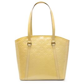 Louis Vuitton Beige Monogram Vernis Avalon MM Beige