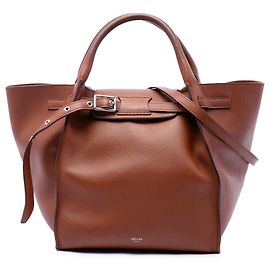 Céline Celine Brown Small Smooth Calfskin Big Bag Marron