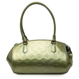 Louis Vuitton Green Monogram Vernis Sherwood PM Verde