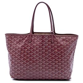 Goyard Red Goyardine Saint Louis PM Vermelho Bordeaux