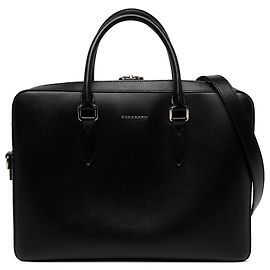 Borsetta Hambleton Burberry in pelle nera, Small Nero