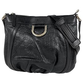 Borsa a tracolla Gucci Abbey Nero
