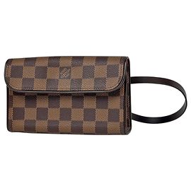 Bolsa de corpo Louis Vuitton Florentine Pochette Marrom