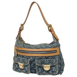 Borsa a tracolla Louis Vuitton Baggy PM Blu