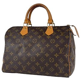 Louis Vuitton Speedy 30 Handtasche Braun