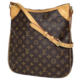 Borsa a tracolla Louis Vuitton Odeon MM Marrone