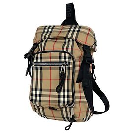 Borsa a tracolla in nylon Vintage Check da uomo Burberry Beige