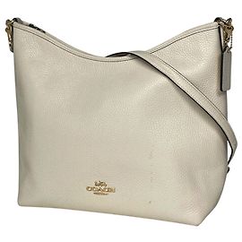 Bolsa de Ombro Coach White Branco