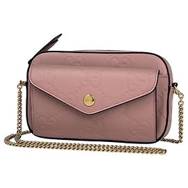 Borsa a tracolla Gucci in pelle rosa Rosa