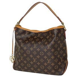 Louis Vuitton Delightful PM Schultertasche Braun Pink