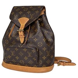 Mochila Louis Vuitton Montsouris MM Castaño