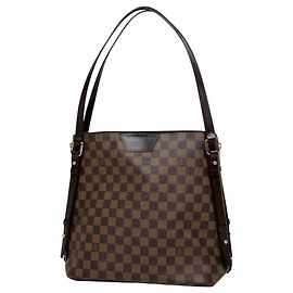 Louis Vuitton Cabas Rivington Shopper Braun Damier ebene
