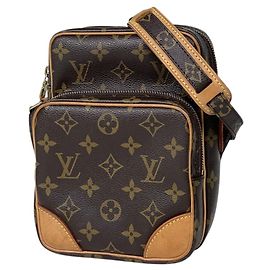 Bolsa de Ombro Louis Vuitton Amazon Marrom