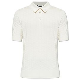 Polo de seda Dolce & Gabbana creme Branco Cru