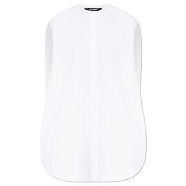 Jacquemus Loose-fit Kleid aus Baumwolle Weiß Weiß
