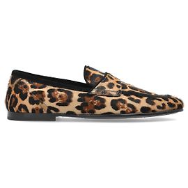 Dolce & Gabbana Mocassins com motivo animal Marrom