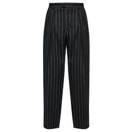 Dolce & Gabbana Trousers with a striped pattern Black